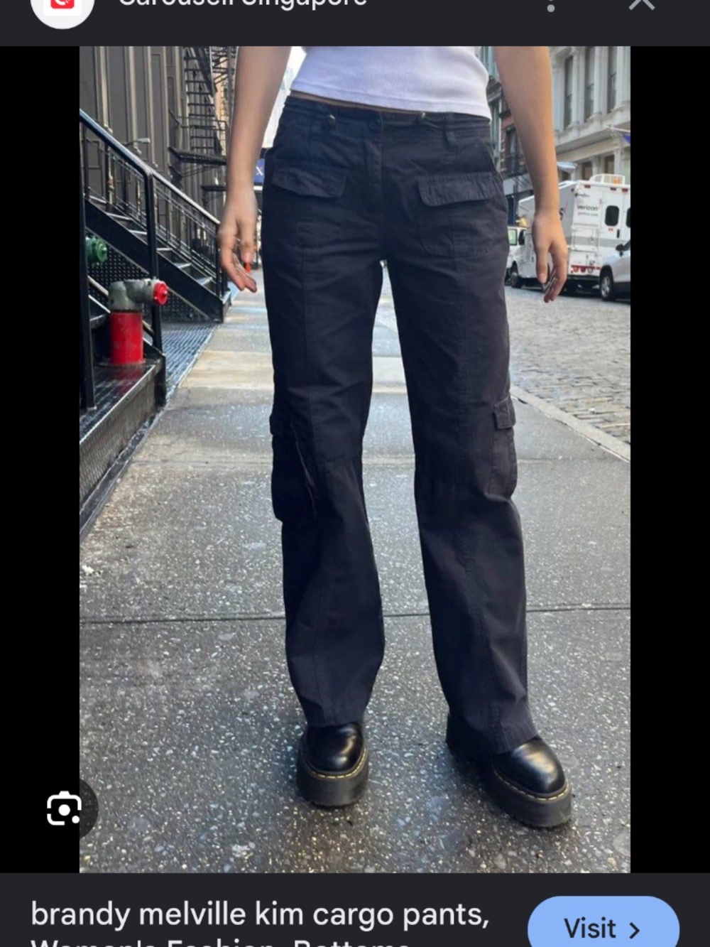 Brandy Melville Cargo Pant
